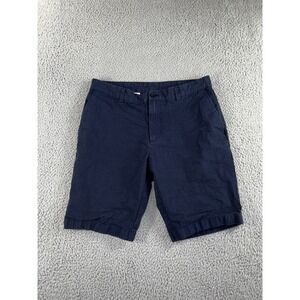 Brooks Brothers Chino Shorts Men 33 Seersucker Flat Front 10' Preppy Golf Casual